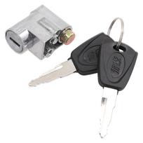 Brand New Safety Lock Kit Pack Box Security With 2 Key white