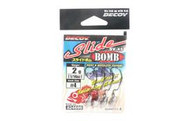Decoy SV-45 Jig Head Slide Bomb Kabliukas Dydis 4, 2 gramai (4696) gray