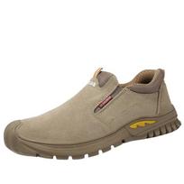 Labor Insurance Shoes, Smash-proof and Puncture-proof Steel Bag Head, Electric Welding Shoes, One Pedal, Lightweight Safety Shoes 37