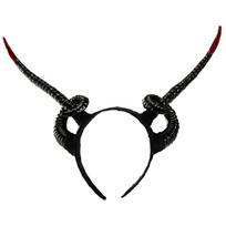 Gotikinis elnio rago Cosplay vakarėlis Animacinis COSPLAY Helovinas Animacinis vaidmenų žaidimas Galvos papuošalas Iškilmingi vakarai Vakarėlis Gyvas pasirodymas Galvos apdangalas C