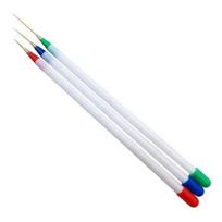 3 vnt./rinkinys Nagų dailės smulkus kontūro dizaino detalės dekoras tapyba piešimas DIY white