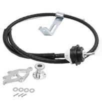 Aluminum Billet Clutch Cable Firewall Adjuster Clutch Quadrants Kit Triple Hook Quadrant-Kit for Mustang-V6 V8 1996-2004