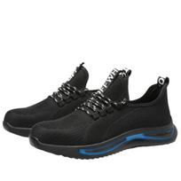 Labor Shoes Men's Anti-smash and Anti-puncture Steel Bag Head Wear-resistant Kevlar Sole Safety Shoes 36