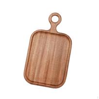 Paddle Cutting Board Cheese with Handle Steak Pizza for Kitchen 27cmx18cm gray