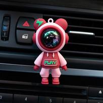 Automobilio oro išleidimo angos kvepalų klipas Animacinis filmas Astronautas Oro kondicionierius Oro kondicionierius Oro išleidimo anga automobiliui Aromaterapijos klipas Automobilio interjero priedai raudona