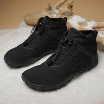 Nauji žiemos vyriški sniego batai moteriški sniego basakojai lauko neslystantys batai šilti kasdieniai sportbačiai didelio dydžio pliušiniai poros čiurnos batai 35 juoda
