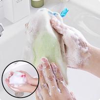 Soap Bag Suds Maker Mesh Net Bags Sack Bath Pouches Holder balta