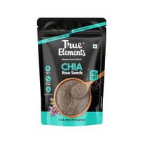 True Elements Chia Seeds 150g – Non-GMO, High-Fiber, Omega-3 Rich black