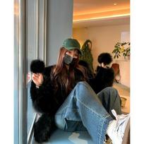 Fur New Toka Imitation Faxu Fur Winter Coat Popular Young Women Slimming Jacket Coat Korean Fashion Cltohing Warm Wear S juoda