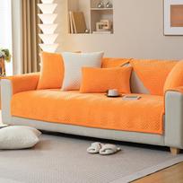 Plaušu silkės rašto sofos užvalkalai Vaikų kilimėlis Sofų užvalkalas Neslystantis sofos apsaugas Užvalkalas Nuimamas sofos kilimėlis svetainei 70x70cm 1pcs gray