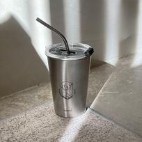 Industrial Style 304 Stainless Steel Household Beer Cup Anti Drop Tea Cup Minimalist Internet Famous Coffee Casual Cup Straw Cup
