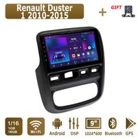 Android Car Radio For Renault Duster 1 2010-2015 Multimedia Player Head Unit Stereo GPS Navigation BT WIFI 1+16GB 1+16GB white