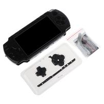 Durable Cover for Case for PSP2000 Game Console Gaming Accessories Durable PC for Shell with Buttons Replace Housing black