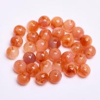 Namai Vakarėlio reikmenys Dervos apyrankės karoliai Priedai Nefrito akmens imitacija 8 mm 30 vnt. Style14 8mm 30Pcs