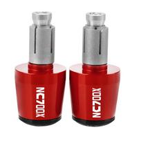 NC700 X 7/8'' 22mm Vairo Rankenos Galai Motociklui HONDA NC700X NC 700X 2012 2013 2014 2015 2016 2017 raudona juoda spalva