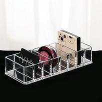 Desktop Storage Box Kosmetikos odos priežiūros produktai Akrilo laikymo lentyna