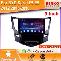 Android Car Radio For BYD Surui F5 E5 2012 2013-2016 Video Multimedia Bluetooth Player Navigation 4G GPS Carplay stereo 4 core 1GB+32GB carplay