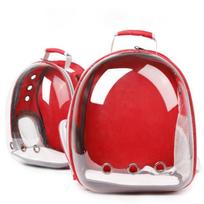 Pet Carrying Bag Breathable Cat Portable Travel Outdoor Space Capsule Carrier KittenTransport Backpack for Cats and Small Dogs žalia