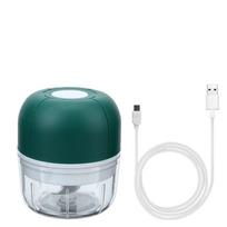 100/250 ml USB įkraunamas imbiero smulkintuvas Mažas elektrinis česnako smulkintuvas Virtuvės įrankiai Čili daržovių smulkintuvas 100ML
