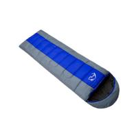 Suaugusiųjų lauko kelionių vandeniui atsparus miegmaišis Camping Thermal žiemos miegmaišis (190+25) * 75cm mėlyna