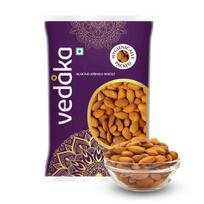 Vedaka 100% Natural California Almonds - 1kg | High in Fiber | Hygienically Packed (packaging may vary) 1kg