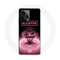 Coque Maniacase pour Xiaomi Redmi Note 12 Pro 5G blackpink diamond noir et rose juoda