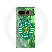 Coque Maniacase pour Google Pixel 7 Pro scp sporting portugal fond vert žalia