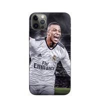 Coque Maniacase pouriPhone 13 pro max Kylian Mbappe Real Madrid Goal juoda