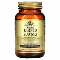 Solgar - Vegetarian CoQ-10, 200 mg. 30 Vegetable Capsules