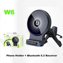 Magnetinis automobilio oro išleidimo angos telefono laikiklis Bluetooth imtuvas su AUX prievadu, skirtas Magsafe iPhone 15 Xiaomi Samsung tvirtam magnetiniam stovui