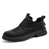 FashionClassic Brand Men's Genuine Leather Casual Shoes Massage Soles Hiking Shoes Men's High-quality Sports Shoes Free Delivery 44 pilka spalva