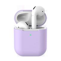 Earphone Box Charging Case AirPods 2 Soft Anti-fall Silicone Case Anti-Fingerprint Protective Cover Earphone Case Apple Skin  Accessories