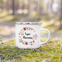 Super Krikštamotė Spausdintas Puodelis Kelioninis Puodelis Kavos Puodeliai Cupshe Gėrimų Indai Draugai Originalūs Puodeliai Originalūs Pusryčių Puodeliai Sublimacijai Baras 360ml gray