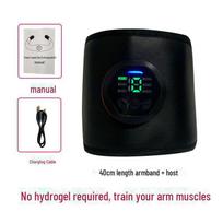 „Smart Fitness“ pilvo raumenų treniravimo prietaiso diržas 15 gears 1 host + 1 arm black