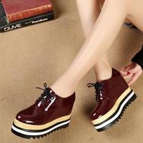 Fashion Mary Jane Shoes Japanese School Uniform Jk Student Shoes Girls Women Kawaii Lolita Soft Sister Round Toe Platform Low Heel Shoes 35 raudona