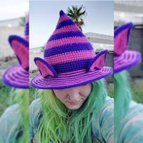 New Hand-knitted Flare Bucket Hat Fisherman Hat, Fashionable and Personalized Adult Hat