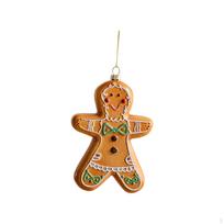 Christmas Decoration Pendant Party Supplies Gingerbread Man Decor Hanging Cute Xmas for