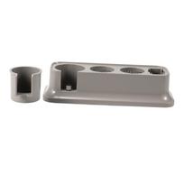 Espresso Tamper Station Can Be Adjustable Espresso Organizer for Bar Cafe juoda
