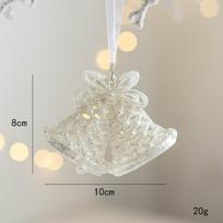 Kalėdų pakabukas Blizgantis angelas Fairy Kalėdų eglutė DIY namų dekoravimo priedai gray