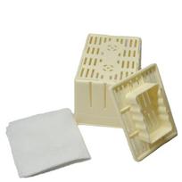 1 vnt./rinkinys Plastikinis tofu gaminimo presas + Sūrio marlė Sojų DIY presavimo forma Virtuvės įrankiai Maistinis PP