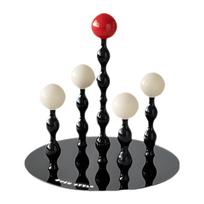 Cup Drying Rack Glass Cup Holder Rack for Counter Countertop Restaurant black
