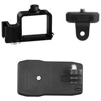 Išplėtimo rinkinio išplėtimo modulis, skirtas Osmo Pocket 3 kuprinės spaustuko išplėtimo adapterio laikiklio kaklo laikiklio laikiklis dviračio vairo laikiklis black