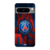 Coque - MANIACASE - Google Pixel 8a Pro - Souple - Noir - Paris Saint Germain FC Logo juoda