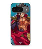 Coque - MANIACASE - Google Pixel 9 - Souple - Silicone - One Piece Luffy Gear 5 juoda