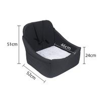 Car Pet Kennel  Car Mat  Dog Outing Seat Mat  Winter and Summer Dual-purpose Front and Rear Kennels 52*51*24CM