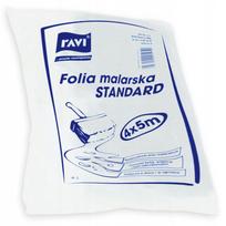 RAVI Folia malarska Ochronna 4x5 m mocna Budowlana