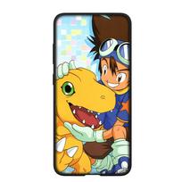 Case for Samsung Galaxy S24 S23 iPhone 16 15 14 Xiaomi Redmi Note 13 12 11 Plus 10 9 Pro Max X XR OPPO Huawei Digital Monster Digimon Adventure Cover for Redmi Note 13 Pro 4G lubų spalva