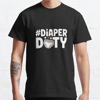 Plus Size S-3XL Parenting Humor Dads First-Time Fatherhood Fun Printed T-shirt Men's Tops Fashion Clothes Tees S juoda
