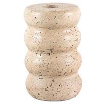 Style Imitation Travertine Candlestick Nordic Minimalist Bed and Breakfast Accessories Aromatherapy Candle Tray Zen Dining Table Entrance Decoration beige