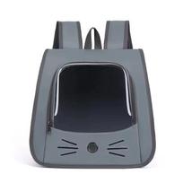 New Cheese Pet Bag for Outdoor Breathable Cat Backpack Creative Fashion Triangle Portable Large Capacity Cat Bag black